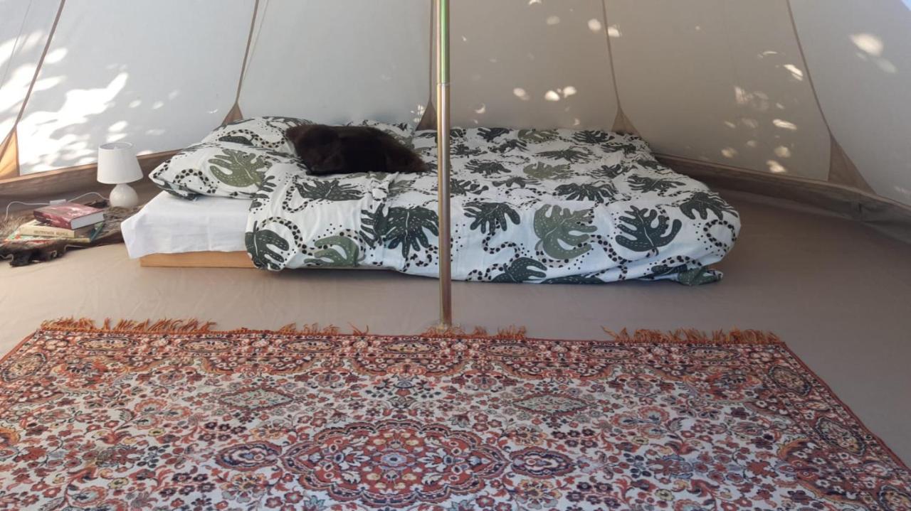 Glamping Fluffy Horns - Glempings Pukainie Ragi Hotel Plienciems Luaran gambar