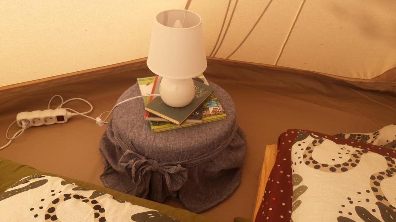 Glamping Fluffy Horns - Glempings Pukainie Ragi Hotel Plienciems Luaran gambar