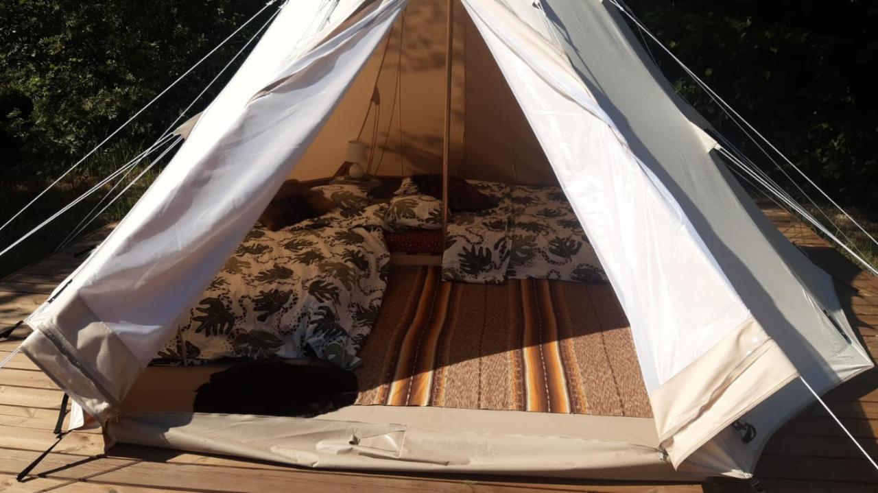 Glamping Fluffy Horns - Glempings Pukainie Ragi Hotel Plienciems Luaran gambar