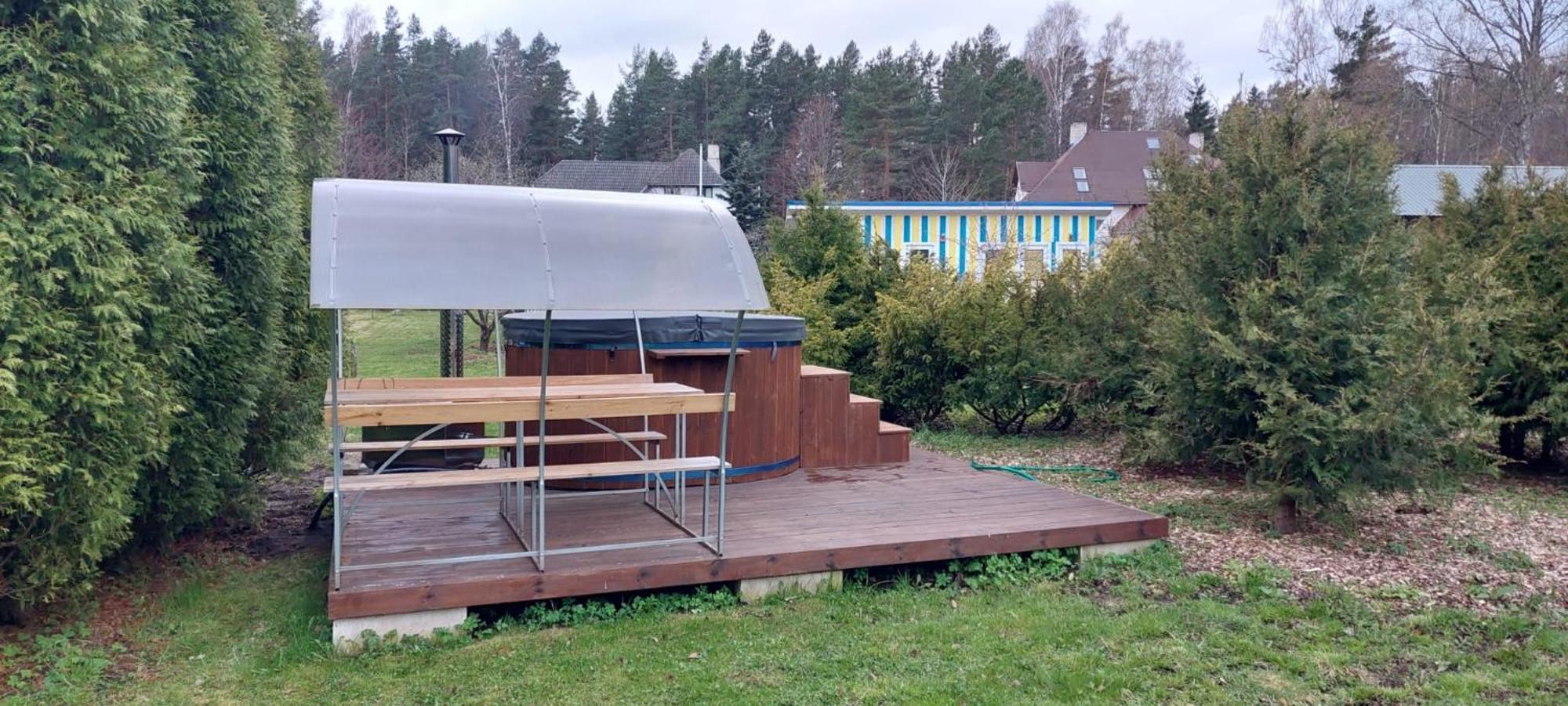 Glamping Fluffy Horns - Glempings Pukainie Ragi Hotel Plienciems Luaran gambar