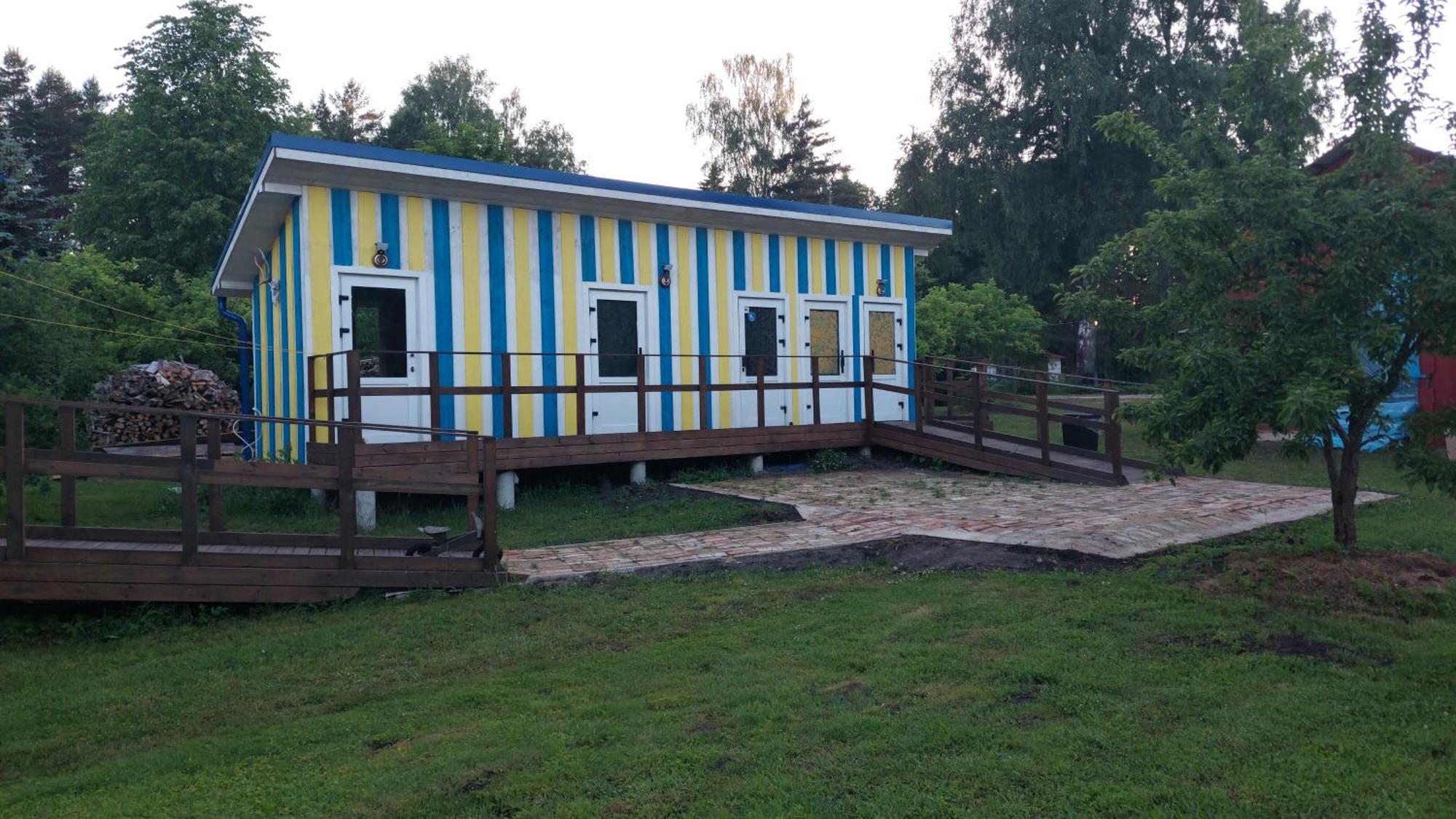 Glamping Fluffy Horns - Glempings Pukainie Ragi Hotel Plienciems Luaran gambar